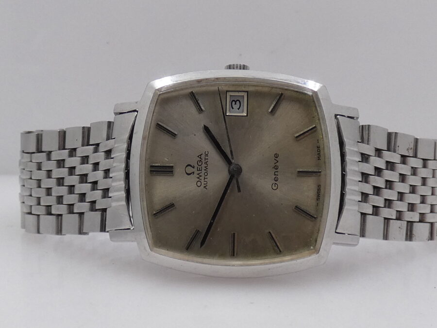 Omega Genève Automatic Date 162.0052 Anno 1973 Acciaio Calibro Omega 1020 Vintage - immagine 5