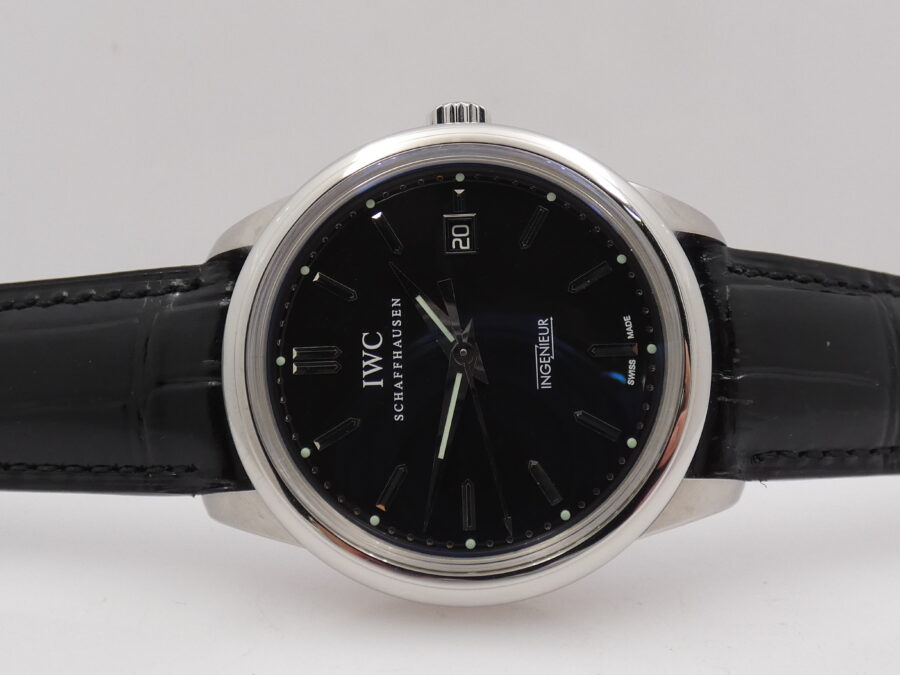 IWC Ingenieur Automatico EDIZIONE 2008 IW3233 BOX&PAPERS Black Dial Anno 2010 Acciaio - immagine 5