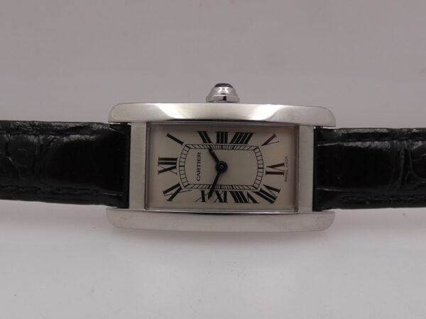 Cartier Tank Américaine 4274 WITH PAPERS Anno 2019 WSTA0016 Acciaio For Ladies