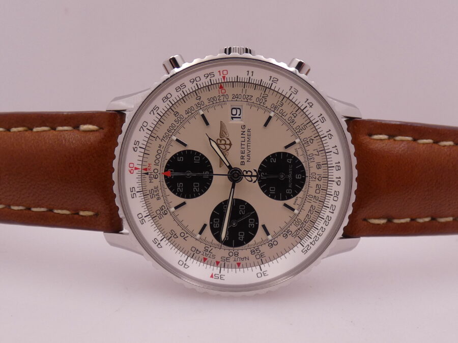 Cronografo Breitling Navitimer Heritage A13324 BOX&PAPERS Anno 2014 Automatico TOP Condition Acciaio Ref. A1332412/G796 - immagine 4