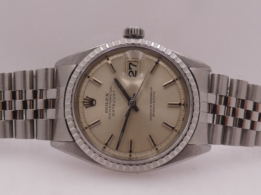 Rolex Datejust 36 Jubilee 1603 Anno 1966 Automatico JUST SERVICED Acciaio Braccialato - immagine 4