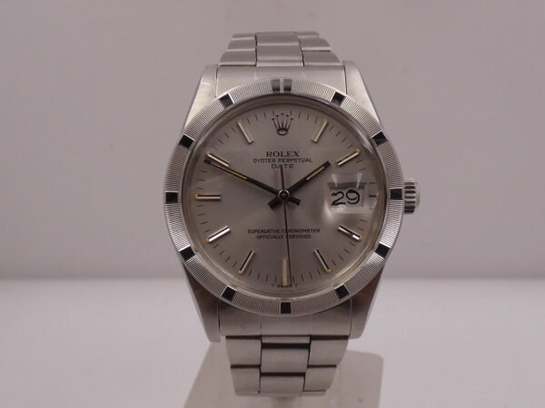 Rolex Oyster Perpetual Date 15010 Ghiera Thunderbird Automatico Anno 1983 TOP CONDITION Acciaio