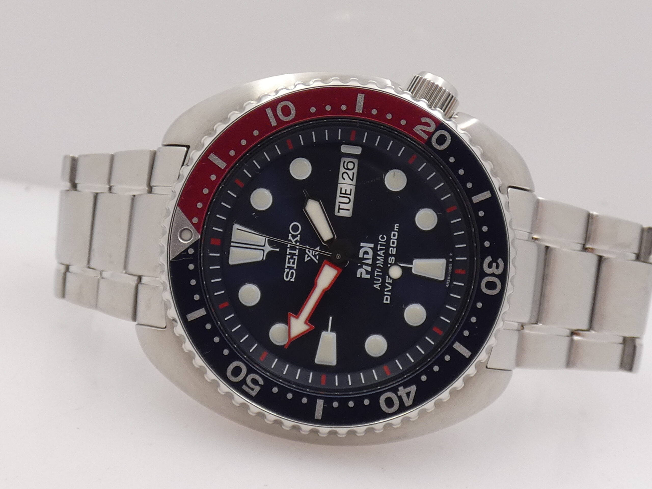 Seiko Prospex PADI Turtle Automatic Day-Date BOX&PAPERS Pepsi Bezel Anno 2024 Edizione Speciale - immagine 6