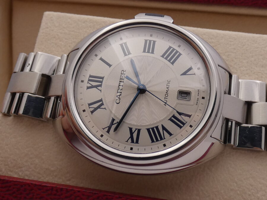 Cartier Clé de Cartier 40 mm WSCL0018 - 3850 Automatico Acciaio Braccialato - immagine 5
