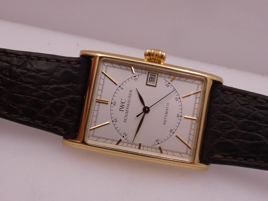 IWC Novecento Ultra Rare AUTOMATIC 3226 Oro Massiccio 18Kt Cal. JLC 960 TOP CONDITION Anni '90s - immagine 5