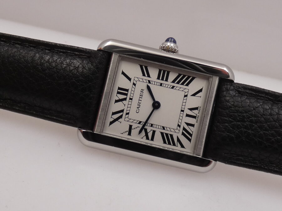 Cartier Tank Solo WSTA0030 -  3170 With PAPERS ANNO 2017 Acciaio Orologio Lady - immagine 5
