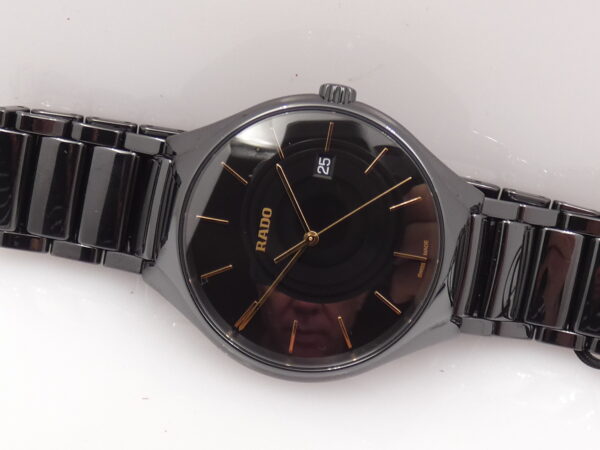 Rado True NEW BOX PAPERS & STICKERS Ceramica & Titanio Anno 2025 Mai Indossato Ref. R27238162