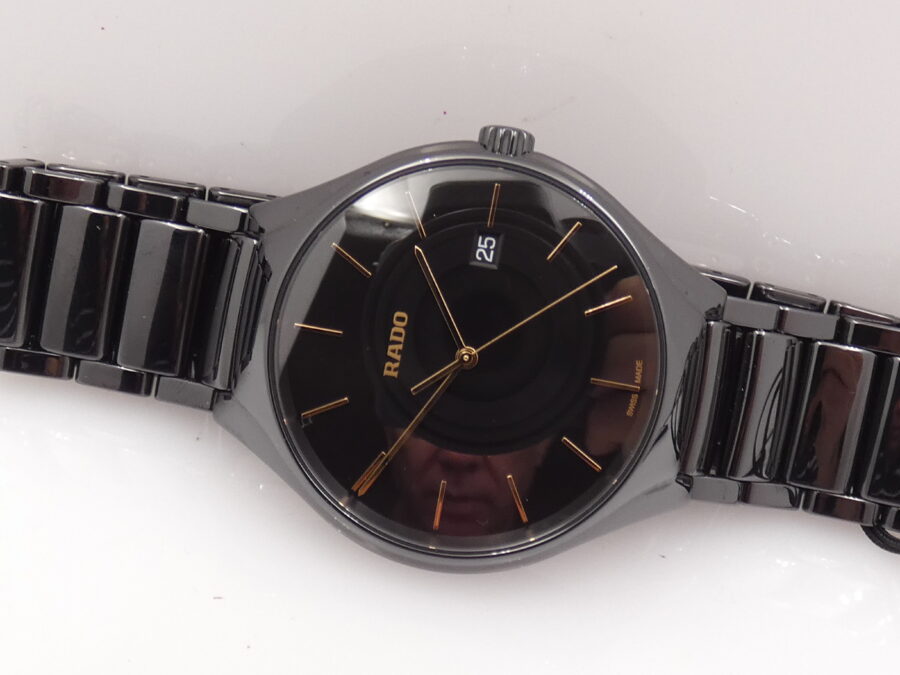 Rado True NEW BOX PAPERS & STICKERS Ceramica & Titanio Anno 2025 Mai Indossato Ref. R27238162 - immagine 6