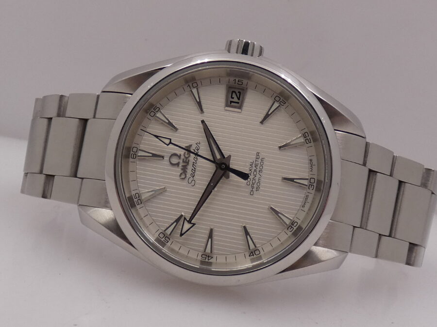 Omega Seamaster Aqua Terra 38.5mm CO-AXIAL WITH PAPERS ANNO 2020 TOP CONDITION Automatico Acciaio - immagine 5