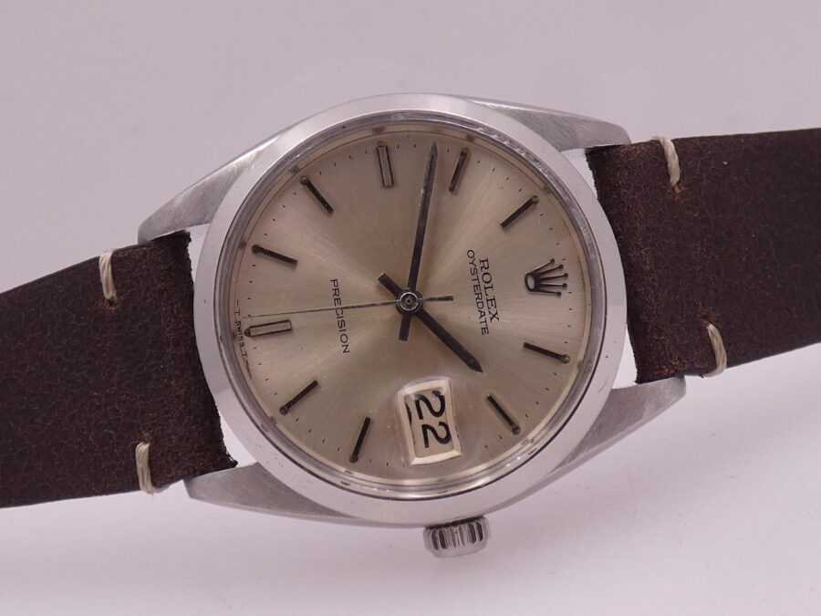 Rolex Oysterdate Precision 6694 Anno1966 Original Dial Manuale Cal. 1225 Vintage - immagine 6