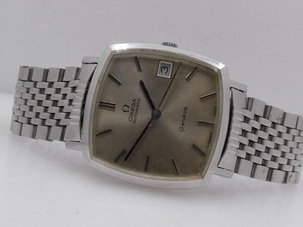Omega Genève Automatic Date 162.0052 Anno 1973 Acciaio Calibro Omega 1020 Vintage