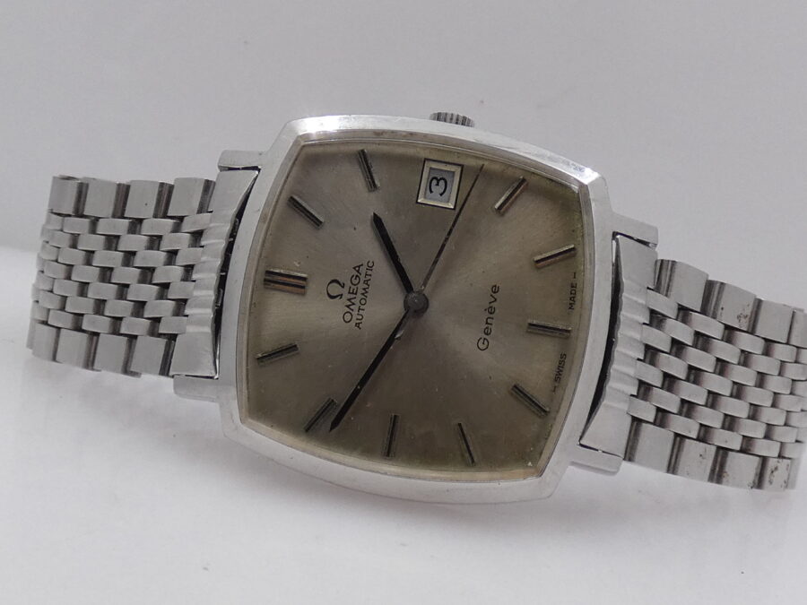 Omega Genève Automatic Date 162.0052 Anno 1973 Acciaio Calibro Omega 1020 Vintage - immagine 6