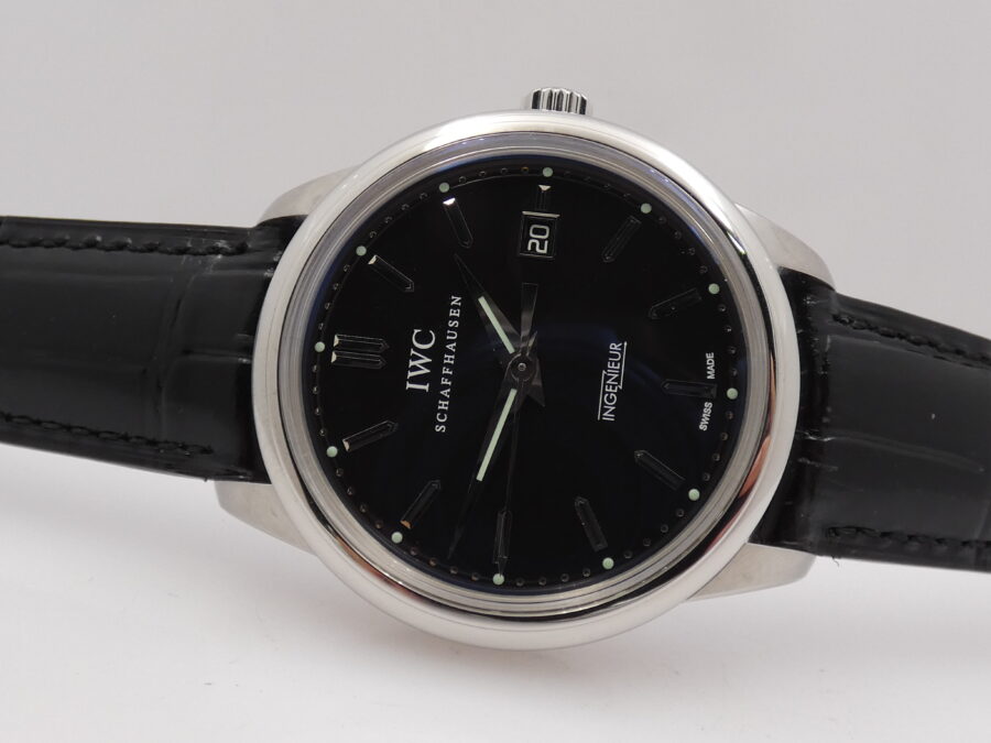 IWC Ingenieur Automatico EDIZIONE 2008 IW3233 BOX&PAPERS Black Dial Anno 2010 Acciaio - immagine 6