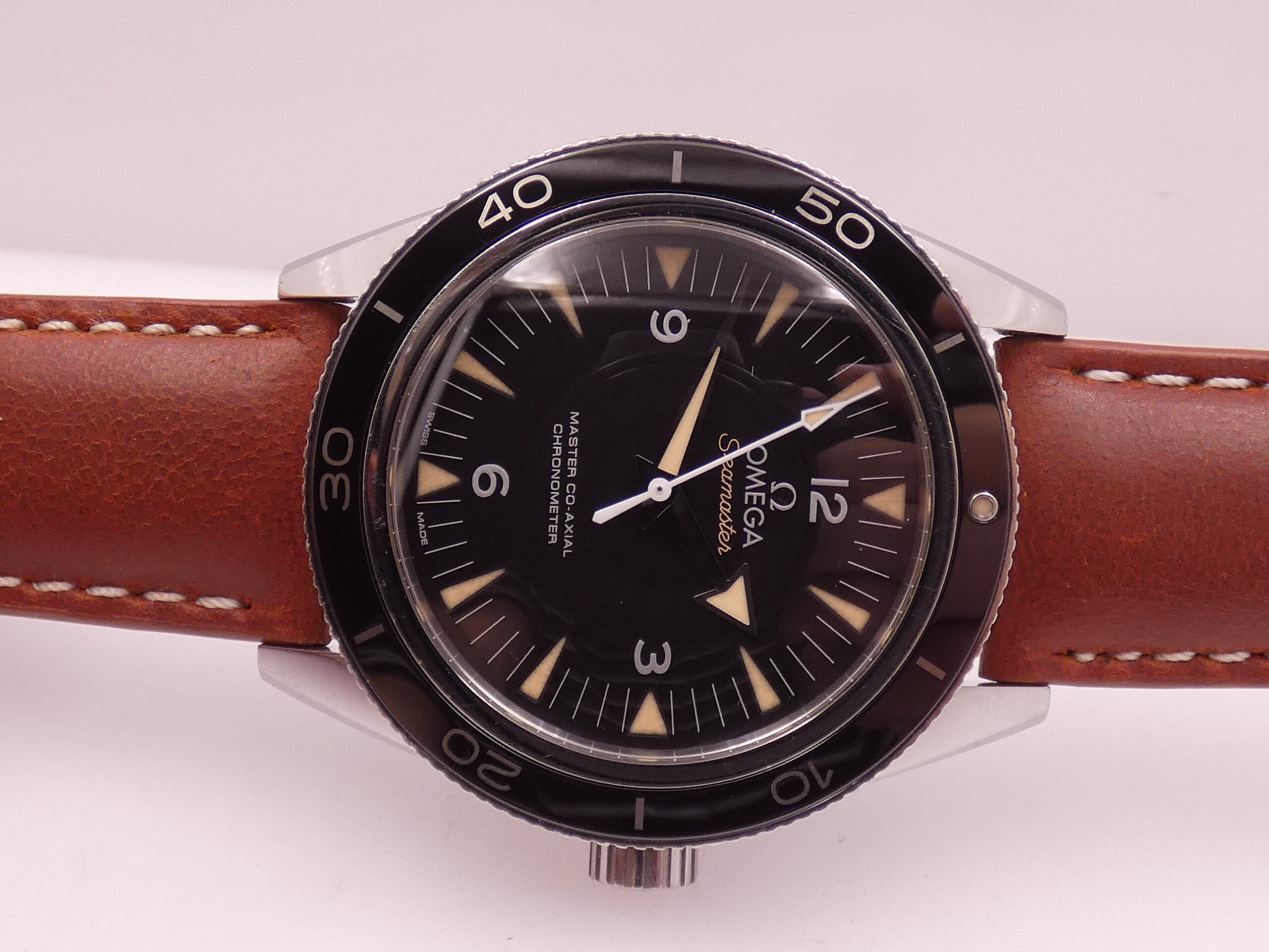 Omega Seamaster 300 Master Co-Axial Chronometer GHIERA CERAMICA Automatico Acciaio - immagine 6