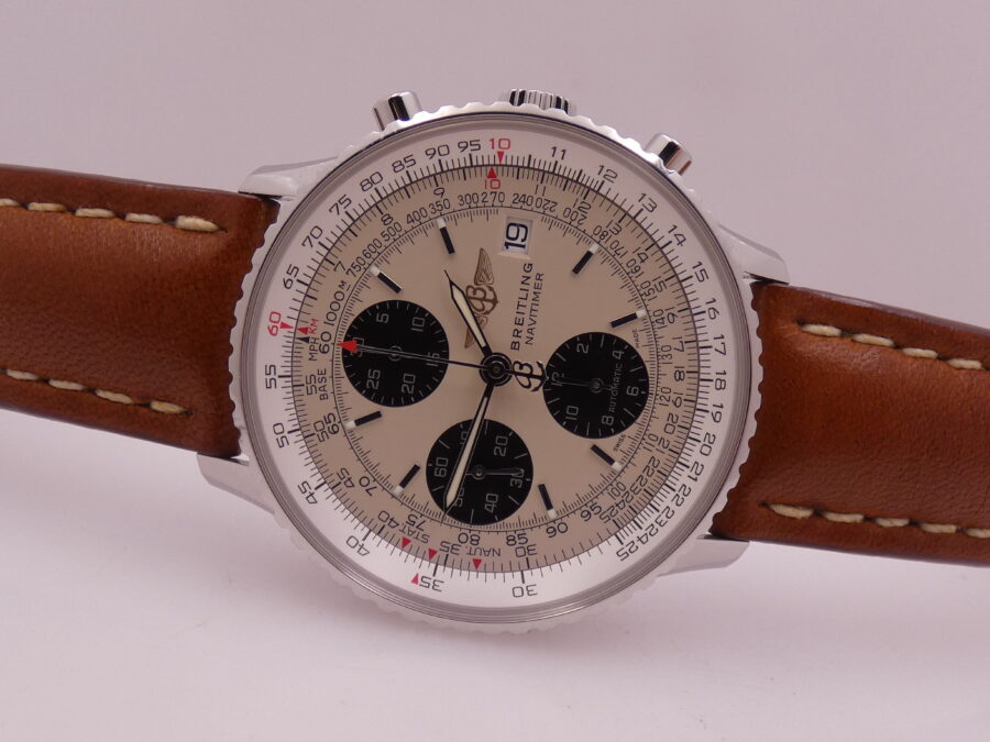 Cronografo Breitling Navitimer Heritage A13324 BOX&PAPERS Anno 2014 Automatico TOP Condition Acciaio Ref. A1332412/G796 - immagine 5