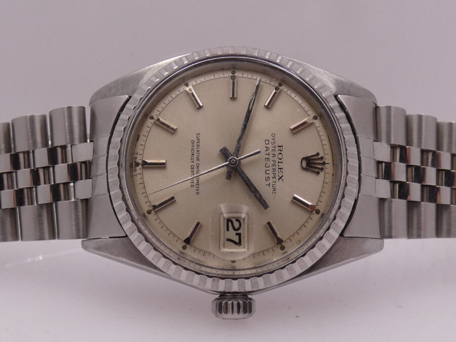 Rolex Datejust 36 Jubilee 1603 Anno 1966 Automatico JUST SERVICED Acciaio Braccialato - immagine 5