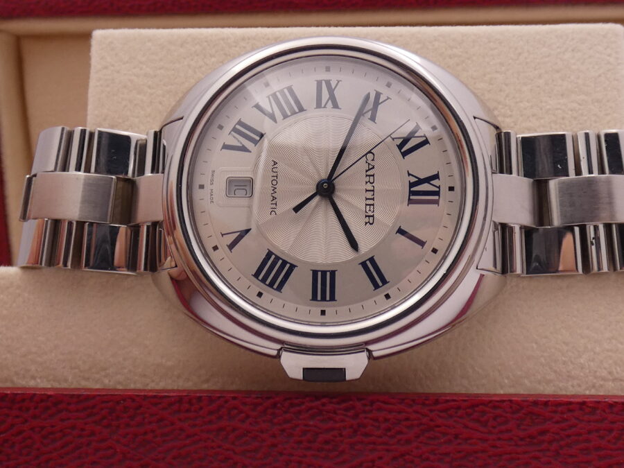 Cartier Clé de Cartier 40 mm WSCL0018 - 3850 Automatico Acciaio Braccialato - immagine 6