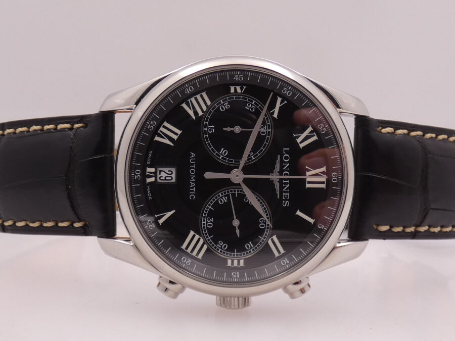 Cronografo Longines Master Collection NEW BOX PAPERS & TAG PRICE L2.629.4 Anno 2025 MAI INDOSSATO - immagine 6