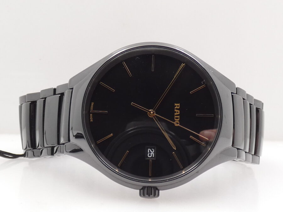Rado True NEW BOX PAPERS & STICKERS Ceramica & Titanio Anno 2025 Mai Indossato Ref. R27238162 - immagine 7