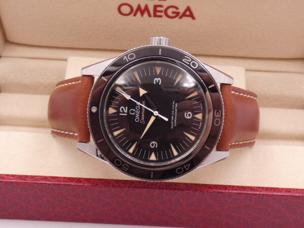 Omega Seamaster 300 Master Co-Axial Chronometer GHIERA CERAMICA Automatico Acciaio