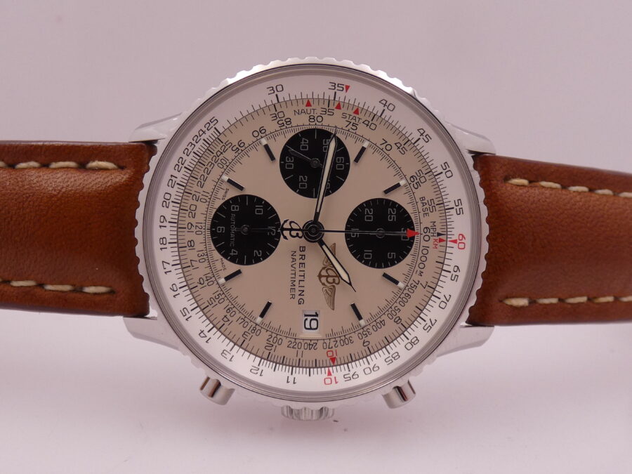 Cronografo Breitling Navitimer Heritage A13324 BOX&PAPERS Anno 2014 Automatico TOP Condition Acciaio Ref. A1332412/G796 - immagine 6