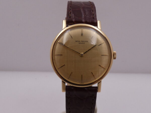 Patek Philippe Calatrava 3426 Oro Massiccio18Kt Texured Dial ANNO 1965 Manuale Vintage