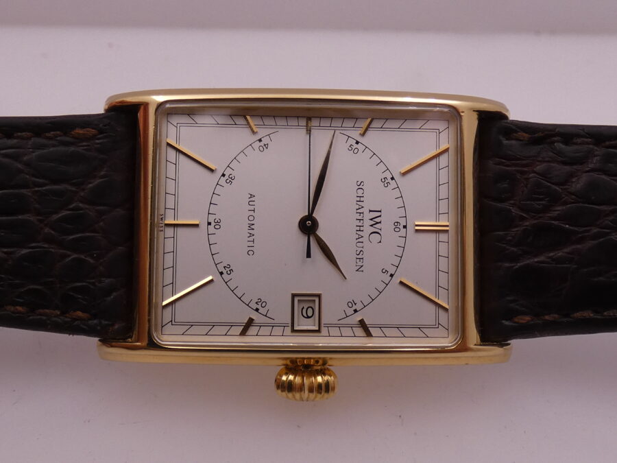 IWC Novecento Ultra Rare AUTOMATIC 3226 Oro Massiccio 18Kt Cal. JLC 960 TOP CONDITION Anni '90s - immagine 7