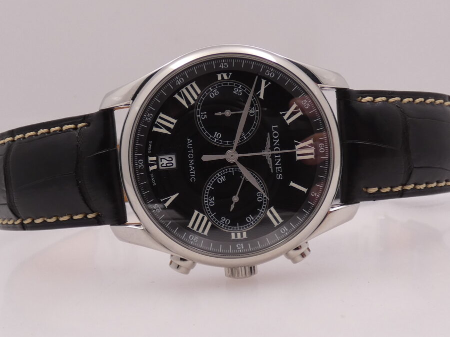 Cronografo Longines Master Collection NEW BOX PAPERS & TAG PRICE L2.629.4 Anno 2025 MAI INDOSSATO - immagine 7