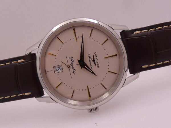 Longines Flagship Heritage L4.795.4 NEW BOX PAPERS & TAG PRICE Automatico Anno 2025 Mai Indossato