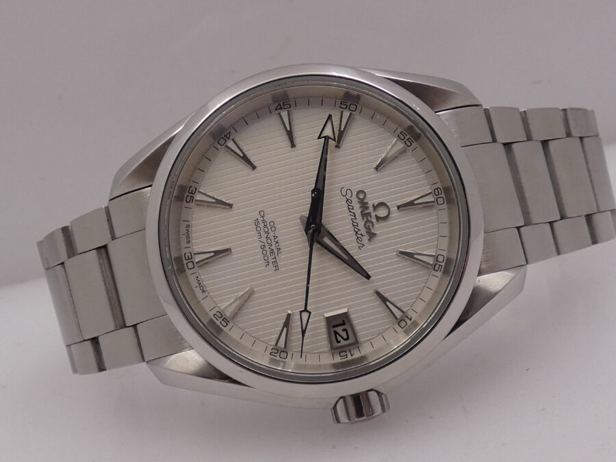 Omega Seamaster Aqua Terra 38.5mm CO-AXIAL WITH PAPERS ANNO 2020 TOP CONDITION Automatico Acciaio - immagine 7