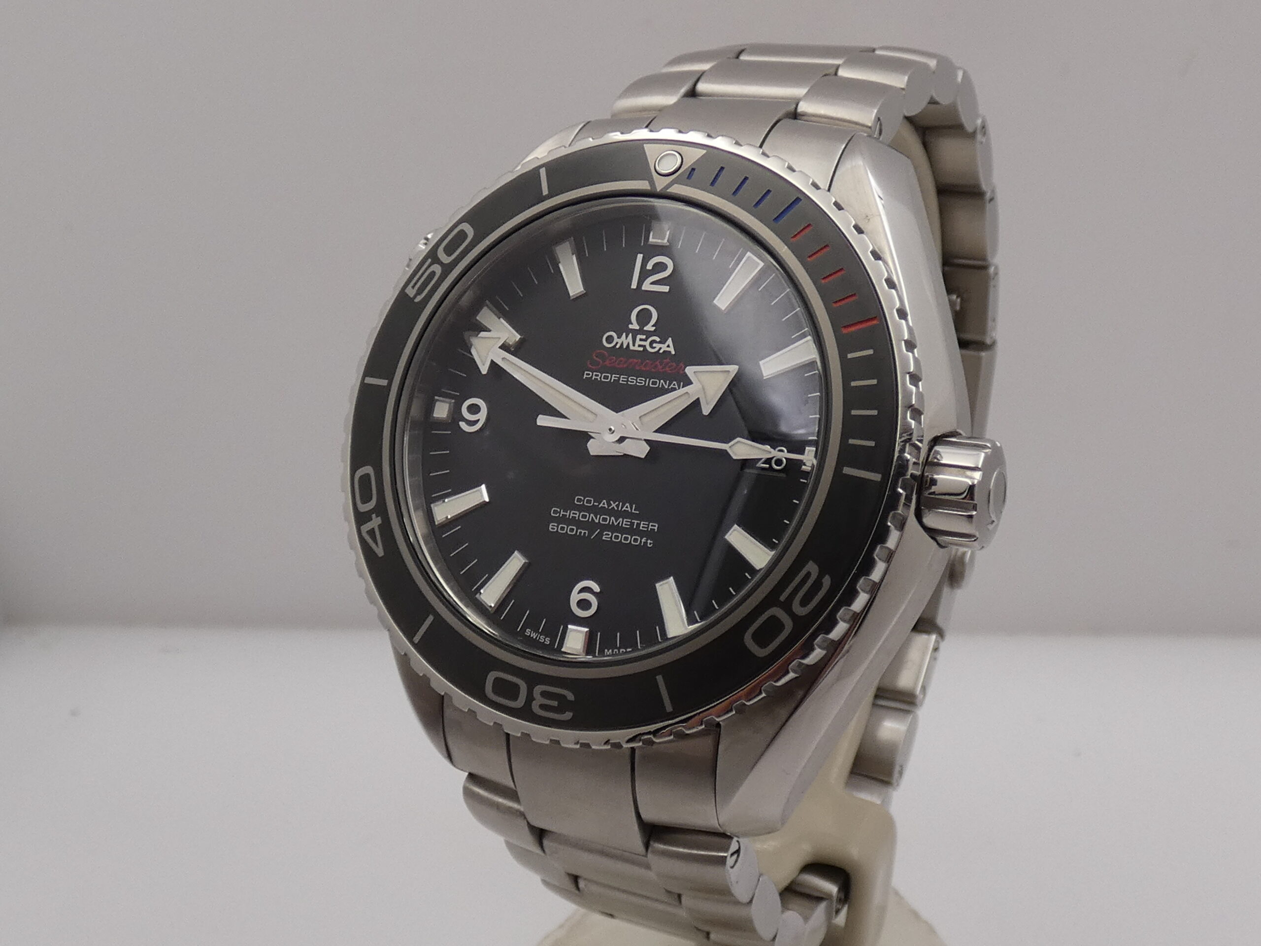 Omega Seamaster Planet Ocean "Sochi 2014" 600m With PAPERS Co-Axial Automatico Chronometer Acciaio 45,5mm EDIZIONE LIMITATA 2014 pcs - immagine 8