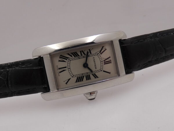 Cartier Tank Américaine 4274 WITH PAPERS Anno 2019 WSTA0016 Acciaio For Ladies