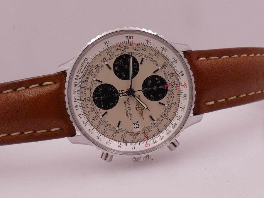 Cronografo Breitling Navitimer Heritage A13324 BOX&PAPERS Anno 2014 Automatico TOP Condition Acciaio Ref. A1332412/G796 - immagine 7
