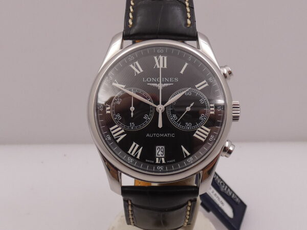 Cronografo Longines Master Collection NEW BOX PAPERS & TAG PRICE L2.629.4 Anno 2025 MAI INDOSSATO