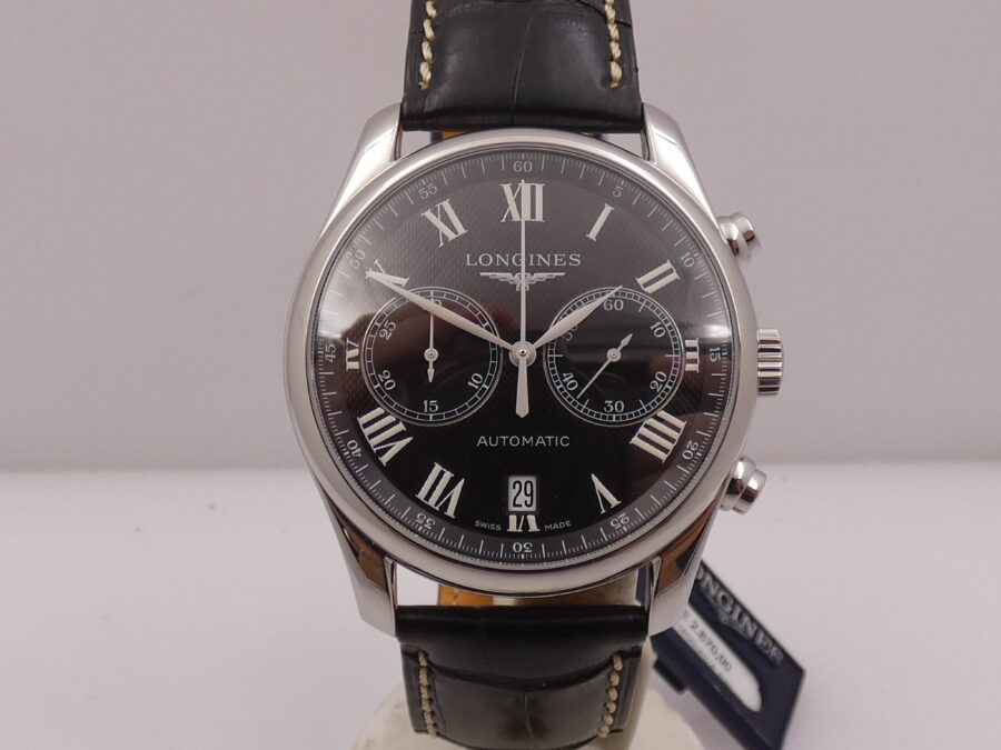 Cronografo Longines Master Collection NEW BOX PAPERS & TAG PRICE L2.629.4 Anno 2025 MAI INDOSSATO - immagine 8