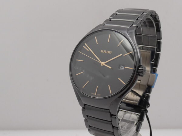 Rado True NEW BOX PAPERS & STICKERS Ceramica & Titanio Anno 2025 Mai Indossato Ref. R27238162