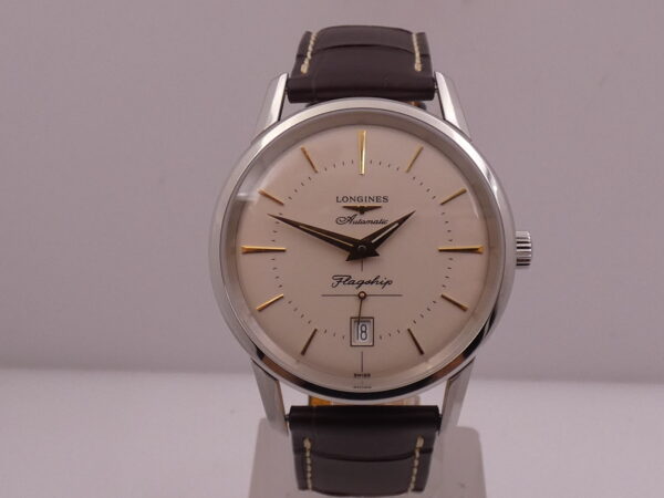 Longines Flagship Heritage L4.795.4 NEW BOX PAPERS & TAG PRICE Automatico Anno 2025 Mai Indossato