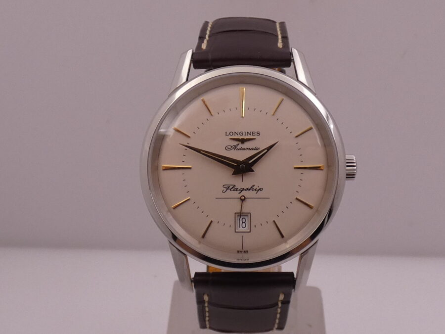 Longines Flagship Heritage L4.795.4 NEW BOX PAPERS & TAG PRICE Automatico Anno 2025 Mai Indossato - immagine 8