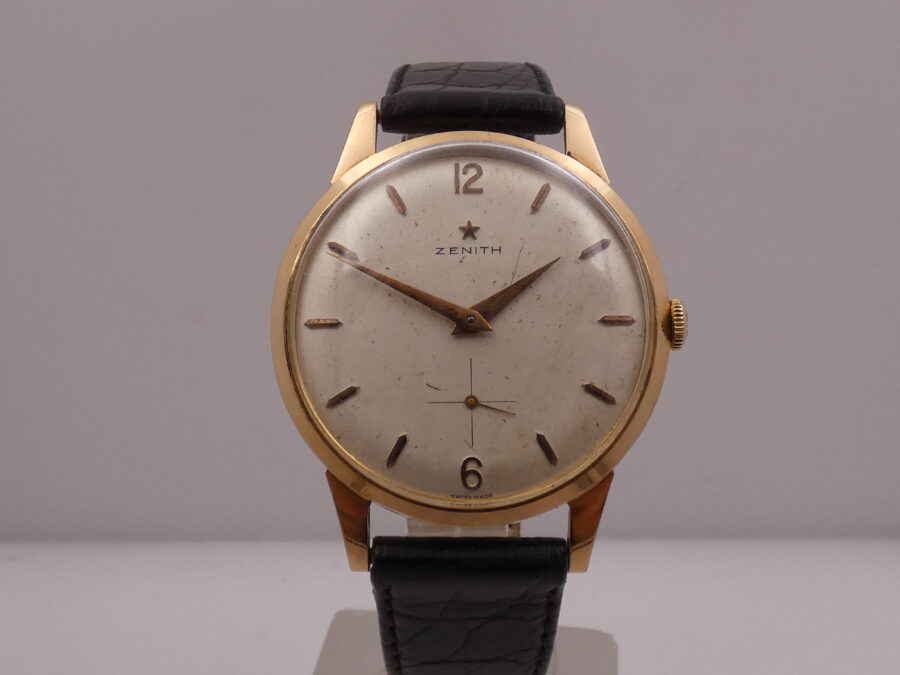 Zenith Stellina Oversize 37mm Oro Rosa 18Kt ANNO 1960 Manuale Cal. 40 - immagine 9