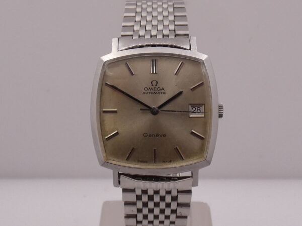 Omega Genève Automatic Date 162.0052 Anno 1973 Acciaio Calibro Omega 1020 Vintage