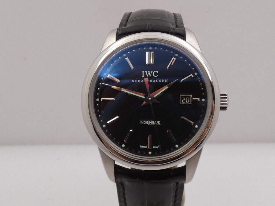 IWC Ingenieur Automatico EDIZIONE 2008 IW3233 BOX&PAPERS Black Dial Anno 2010 Acciaio - immagine 9