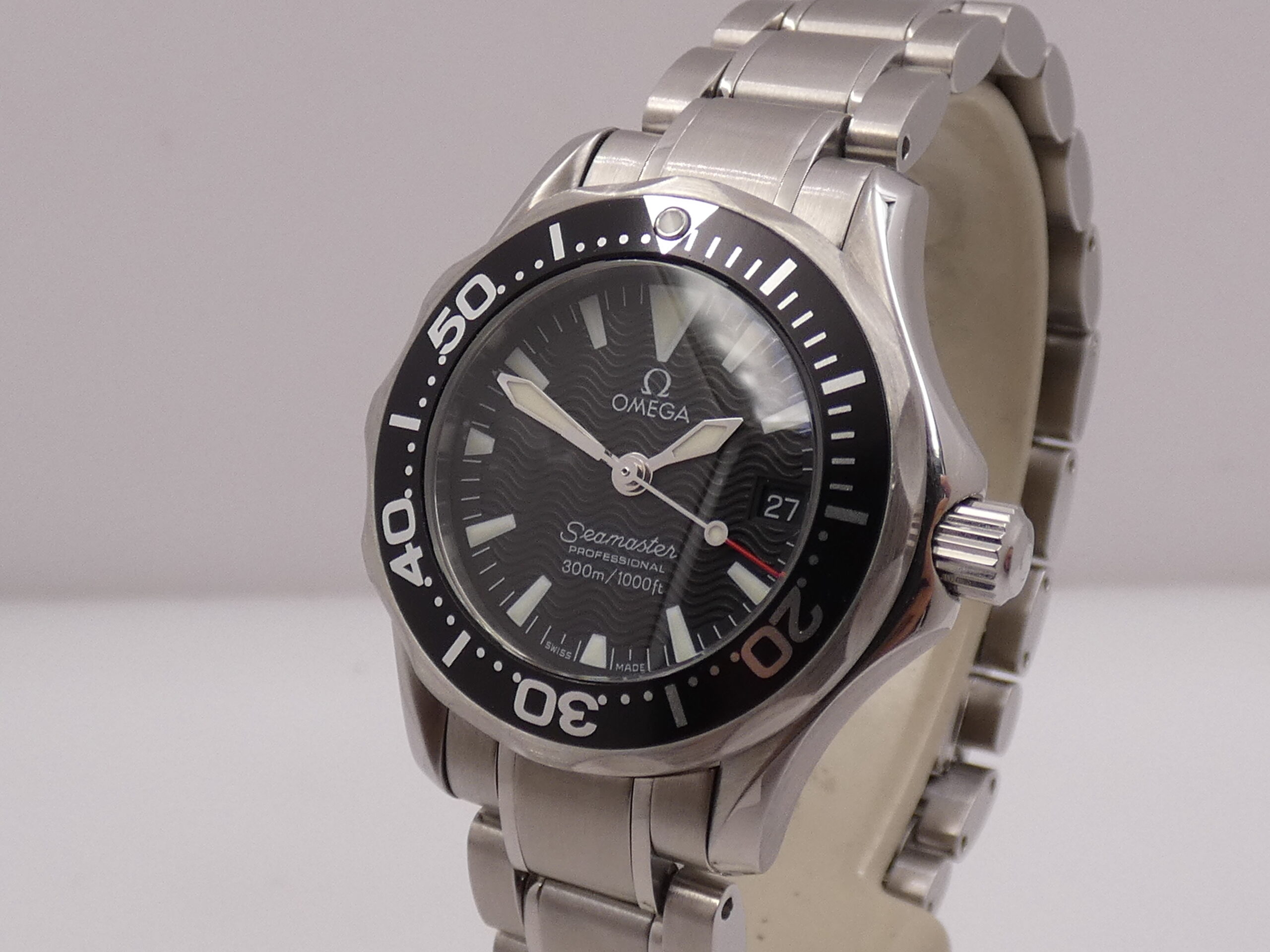 Omega Seamaster Professional 300m With PAPERS 2284.50.00 Anno 2020 Braccialato TOP For Ladies - immagine 9