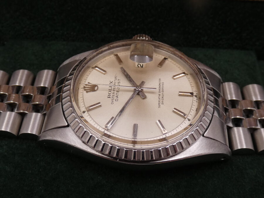 Rolex Datejust 36 Jubilee 1603 Anno 1966 Automatico JUST SERVICED Acciaio Braccialato - immagine 8