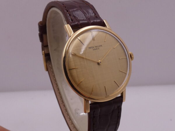 Patek Philippe Calatrava 3426 Oro Massiccio18Kt Texured Dial ANNO 1965 Manuale Vintage