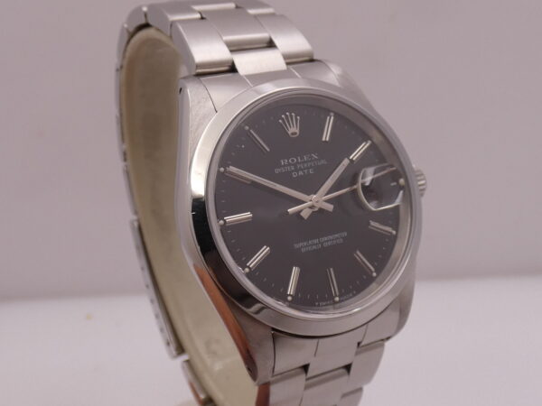 Rolex Oyster Perpetual Date 15200 Black Dial Automatico ANNO 1991 Oyster Bracelet Acciaio