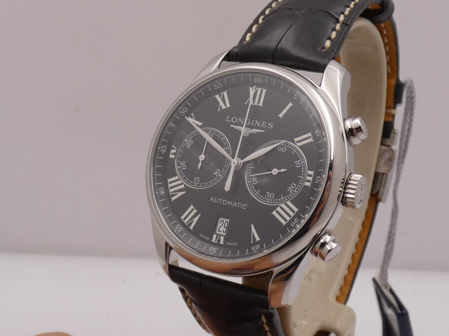 Cronografo Longines Master Collection NEW BOX PAPERS & TAG PRICE L2.629.4 Anno 2025 MAI INDOSSATO - immagine 9