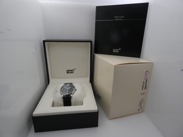 Montblanc Star Classique Petite Seconde NEW BOX&PAPERS STICKERS Automatico ANNO 2025 Acciaio Ref. 7211 MAI INDOSSATO