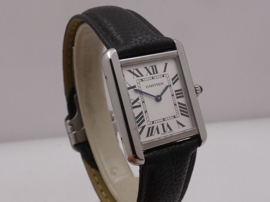 Cartier Tank Solo WSTA0030 -  3170 With PAPERS ANNO 2017 Acciaio Orologio Lady - immagine 9