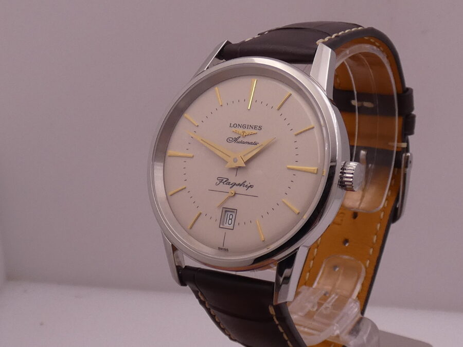 Longines Flagship Heritage L4.795.4 NEW BOX PAPERS & TAG PRICE Automatico Anno 2025 Mai Indossato - immagine 9