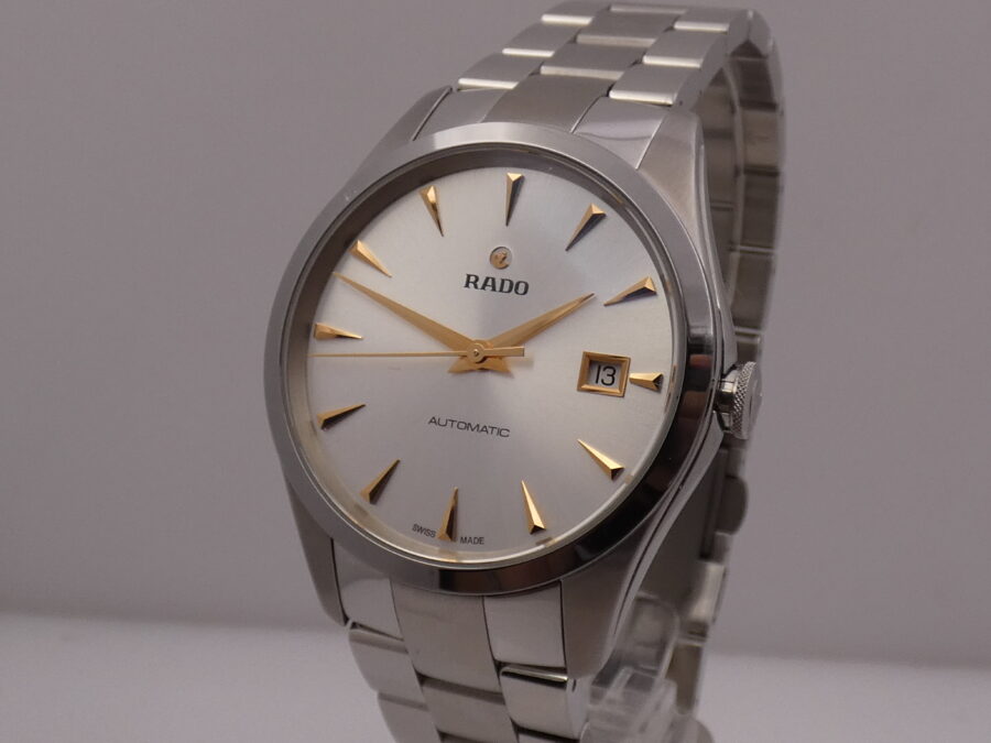 Rado HyperChrome R32115113 NEW WITH BOX & TAG PRICE Automatico Acciaio & Ceramos MAI INDOSSATO - immagine 10